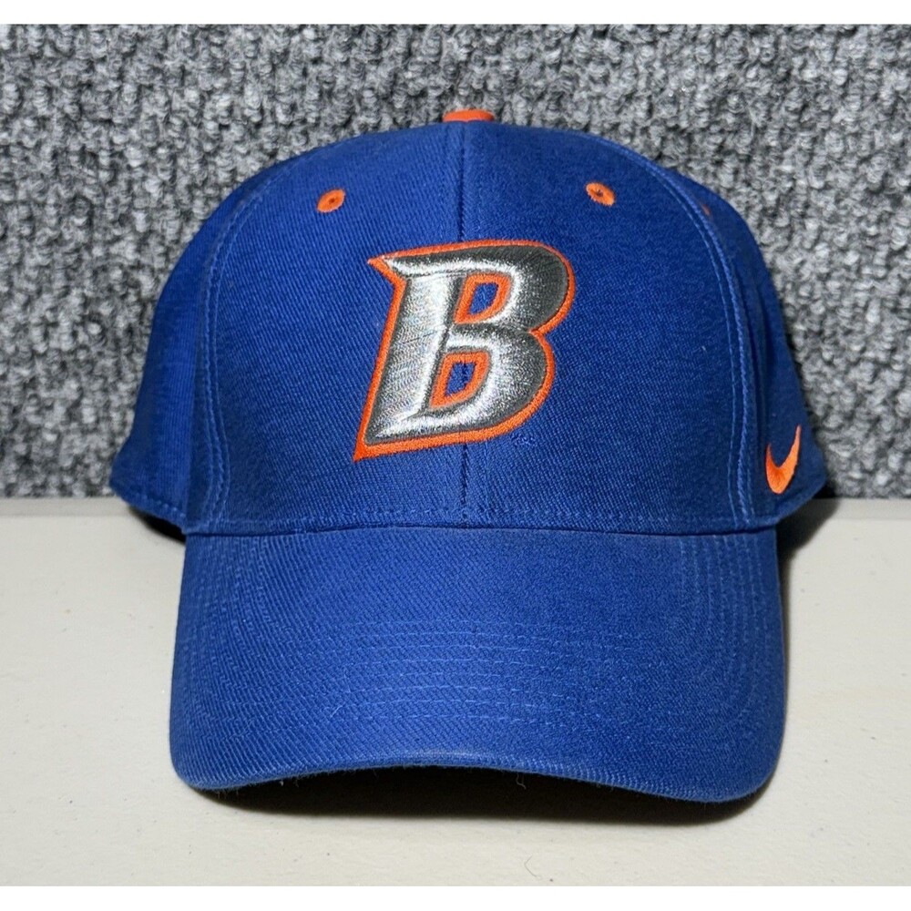 Nike Boise State Broncos Hat BSU Broncos Football Flex Fit One Size Fits Most